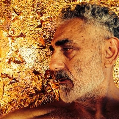 Sculptor. Works mostly with 24k gold leaf on various forms. Studio in Downtown, LA.