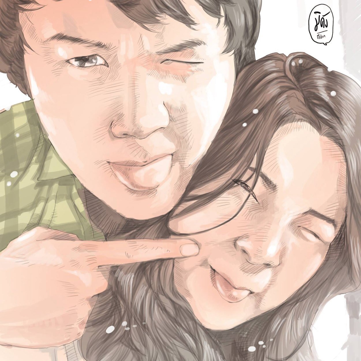 The more i see you the more i love you
ยิ่งมองยิ่งรัก