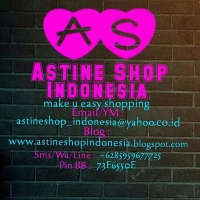 We're Marketing At Astine Shop Indonesia,That Sells U'r Needs (FB : Astine Toko Berbelanja, PIN BB : 5CB79BF0)