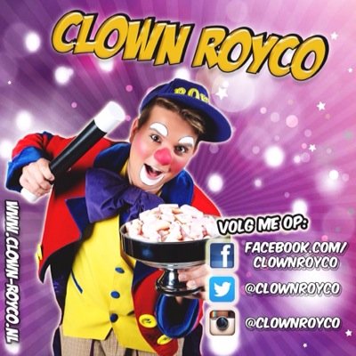 Professionele clown voor al uw evenementen.