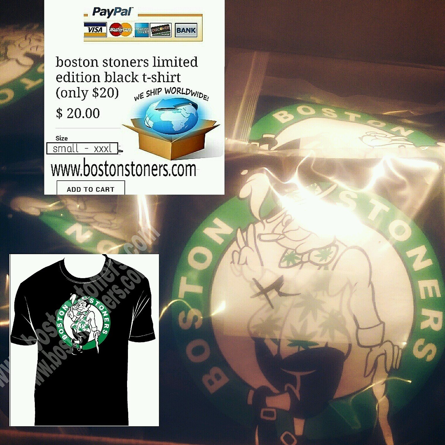 Order the official #BostonStoners t-shirt @