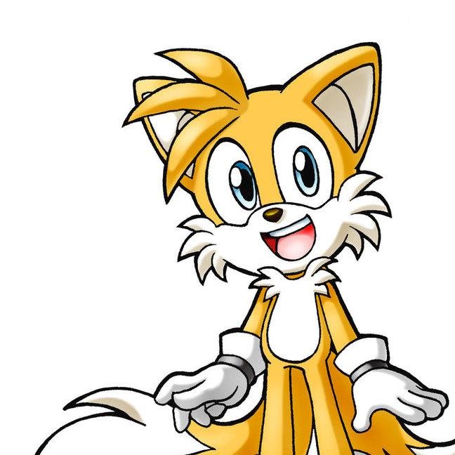 I'm Miles Tails Prower, but everyone calls me just Tails. I'm a yellow (or orange?) kitsune and I love helping out my friends.