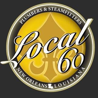 Plumbers and Steamfitters Local Union 60 represents the United Association in New Orleans, LA.  Local 60 provides employment, training and benefits to members.
