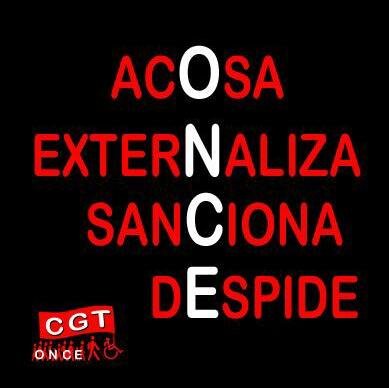 CGT ONCE lucha por defender los derechos de todos los trabajadores de la ONCE