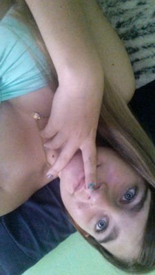 I'm awkward and blonde. I love screamo music and a lot of other music. That's all I have to say.