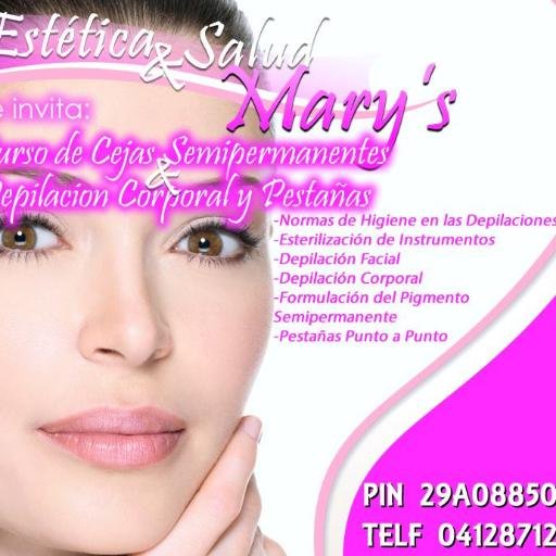 Estetica_Marys's profile picture. Diseño de cejas según las formas de rostros, técnicas adecuadas en las depilaciones, depilación facial/corporal, como colocar pestañas postizas y sus tipos!!