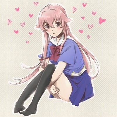 I'm yuno gasai, I am the second carrier of the Future Diary #Suvivalgame, I'm the owner of the Diario yukki #MiraiNikki #single