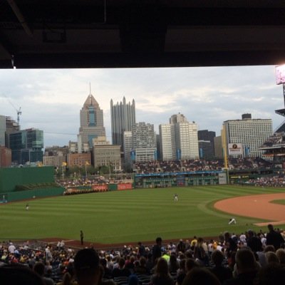 Work hard play hard go Pittsburgh pirates  works at chick fil a