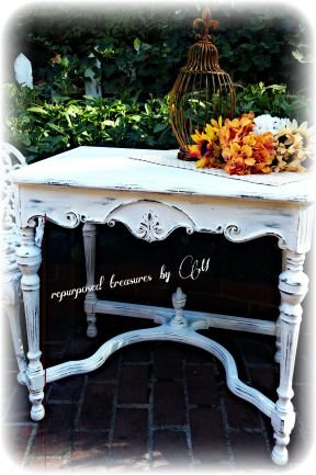 Upcycled, repurposed, vintage, and newer furniture!