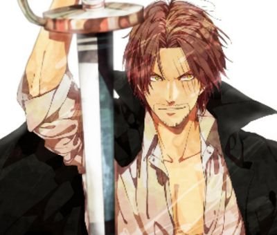 im Shanks, the hansome pirate who is searched for 700.000.000 berryes hehe, i lost an arm but i'm still able to use the sword, #single