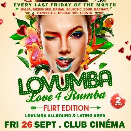 Love for Rumba! Next edition: May 30th, 1 YEAR ANNIVERSARY                     Thalia Lounge Rotterdam 
Like us on FB: https://t.co/RODzcTOALC
