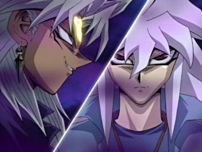 Im Marik im the left im the spirit of the millennium Rod im the controller of the winged dragon of ra #Single. Im Bakura im the spirit of the ring #single