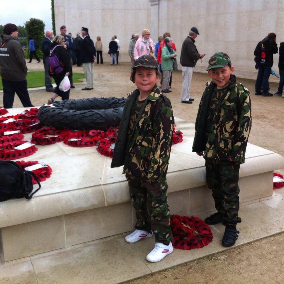 Brother and Sister raising money for our forces. We aim to get our own charity off the ground.