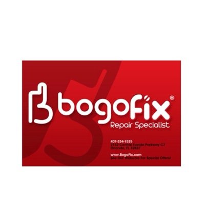 BogoFix's profile picture. We repair all Smart phone, iPhone, iPod, iPad, Mac, and PC give us a call for a quick and free diagnostic
 (407) 3341535 
Visit our wesite for discounts!