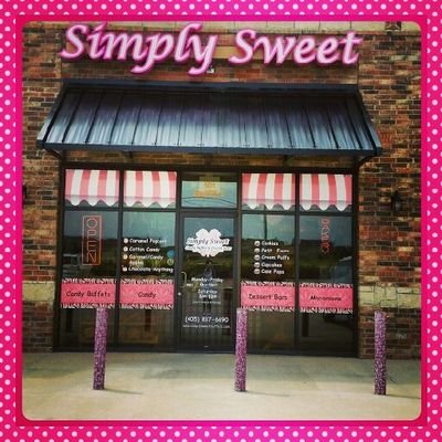 Alondra Bella owner of 
Oklahoma's Premier Sweet Shop. Whatever your sweet tooth desires may be...  we have it!