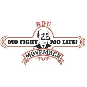 Movember TeamRDU! Changing the face of men's health, one mustache at a time!