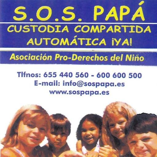 SOS_PAPA_ESPANA's profile picture. Asociación Pro-Derechos del Niño- SOS PAPA ESPAÑA- http://t.co/jW2UgE7Vmu