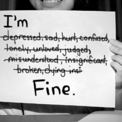 16 • bi • depressed • suicidal • but ALWAYS here to listen