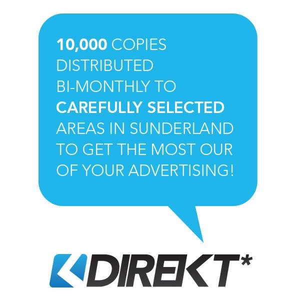 DirektMagazine's profile picture. Direkt Magazine is an A5 publication that goes to 10,000 homes and business' in the Sunderland area each issue.