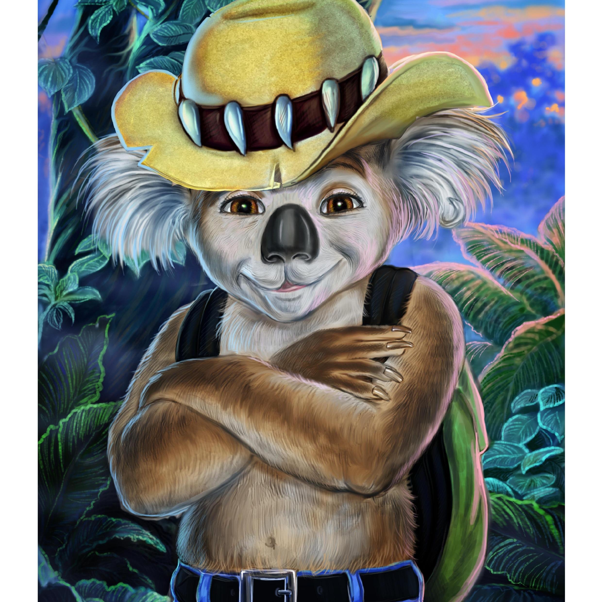 World's Zaniest Koala Knight