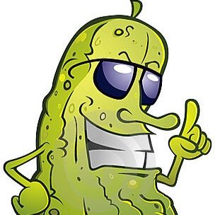 Pickle with mad swagger in his step
