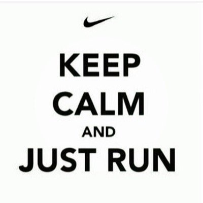Running is life.