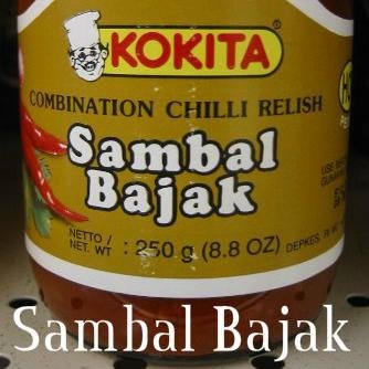 Sambalrecipe's profile picture. Sambal Bajak is a sambal with a piquant and spicy flavour. This type of sambal may be used in various kinds of dishes and is perfect to use as a flavour.