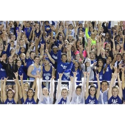 The official MacArthur High School Student Section. Loudest and Craziest in SA.