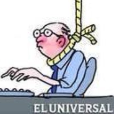 Somos trabajadores del diario El Universal. Luchamos contra la censura y en favor de la libertad de expresión e información.