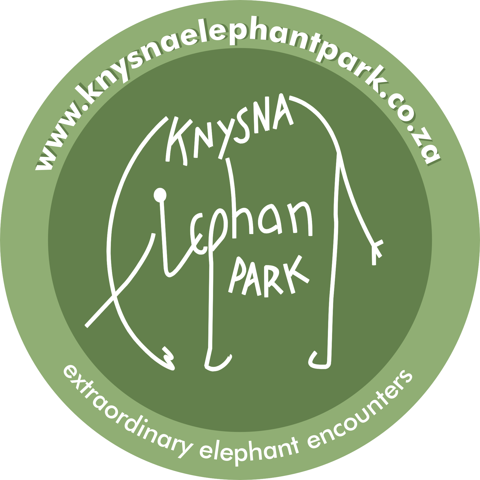 Elephant tweets from Knysna, South Africa. Occasional human tweets, too. But mostly elephant tweets.