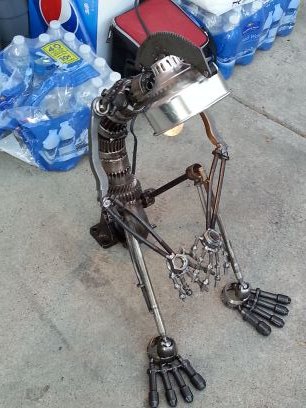 Denver's craziest upcycling metal artist. you havent seen anything yet.