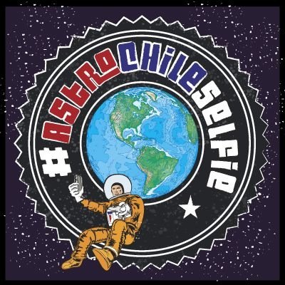 Pidámosle a @astro_reid que se tome una selfie con Chile donde salgamos los 17 millones en la foto, para celebrar nuestro mes de la patria. #AstroChileSelfie