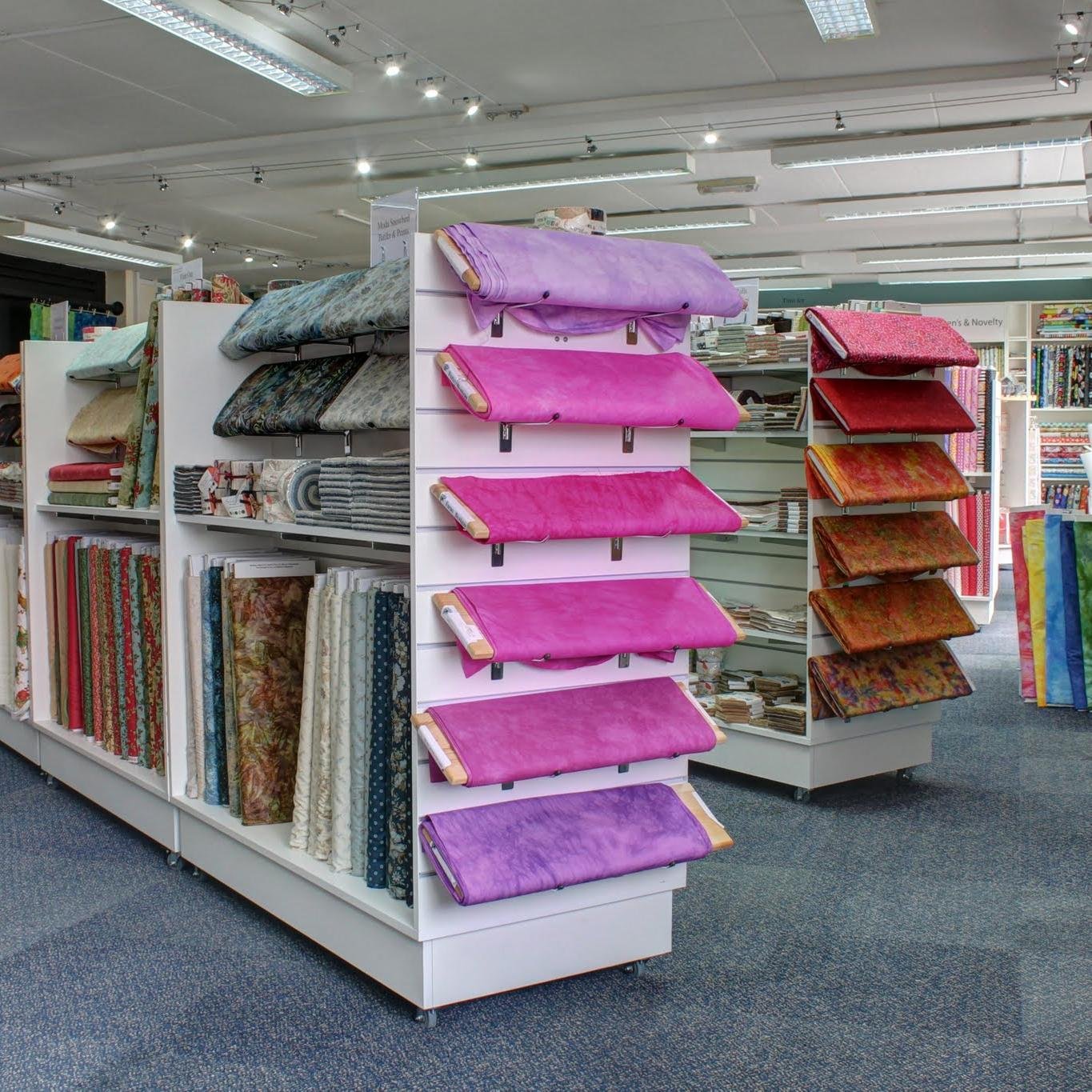 Sewing, Embroidery & Quilting Machine Specialist, with a comprehensive range of patchwork fabric and accessories for your sewing needs. Plus Classes & Workshops