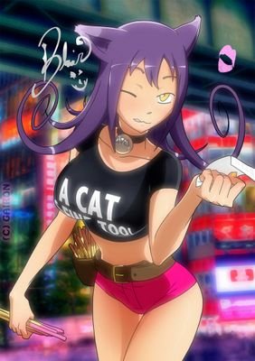 Hello there. I'm Blair a sexy cat with a lot of magical power. Nya! Did I mention I'm really horny? Cat for @Tier_Harribell