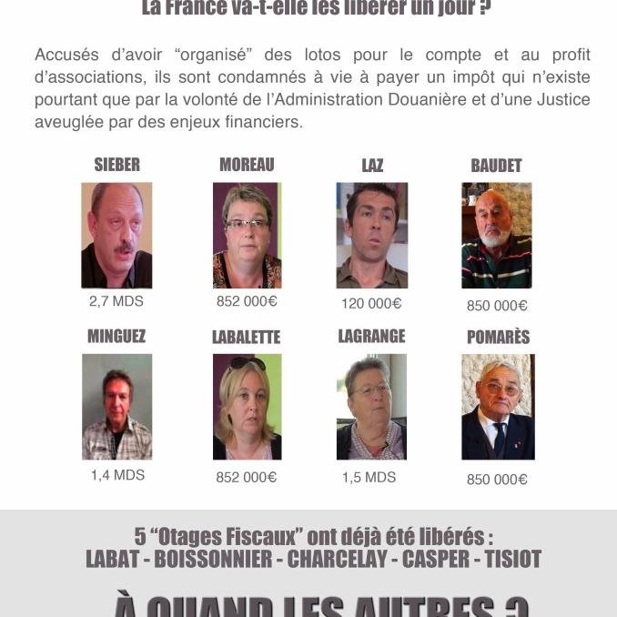 OtagesFiscaux's profile picture. Condamnés à des redressements fiscaux absurdes par les douanes