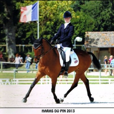 Young event rider competing in GB u18 trials with two 2* horses