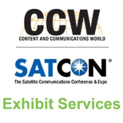 The NAB Show New York Exhibit Services team is here to help with logistics info for @CCWSATCON exhibitors. Follow us for tips, reminders & more!