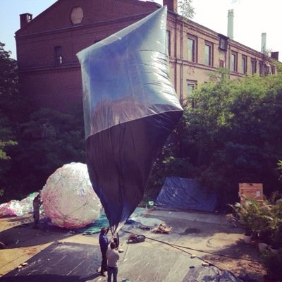 Solar Lighter Than Air (SoLTA) is a collaborative project to fly with solar radiation.  no solar panels, engines, or helium, just air and the sun.
