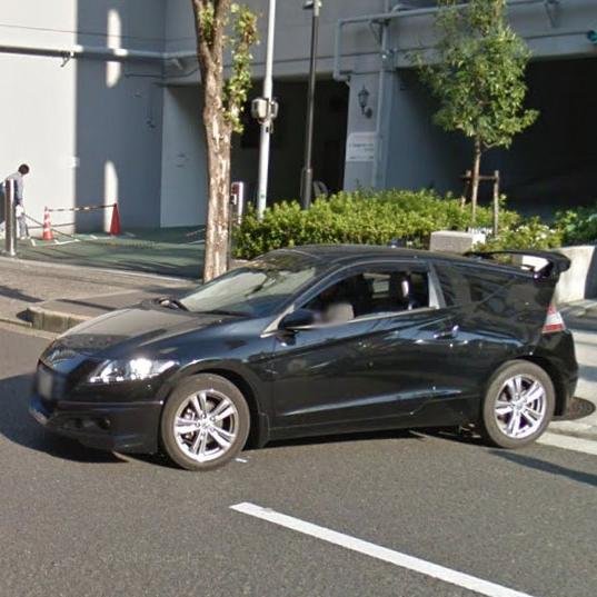 画像はGoogleのストリートビューに映った愛車 ingress Resistance