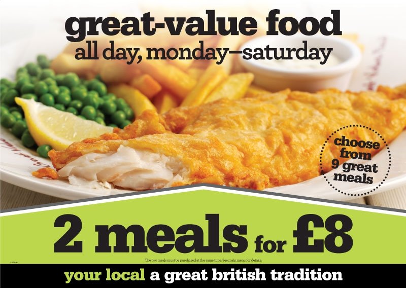We Are Owned By Stonegate Pub Company, We Will Update With Whats Going On And Our Weekly Deals!