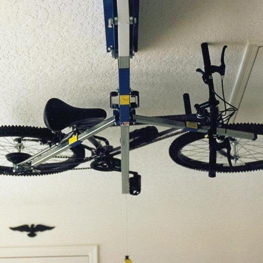 overhead bicycle storage