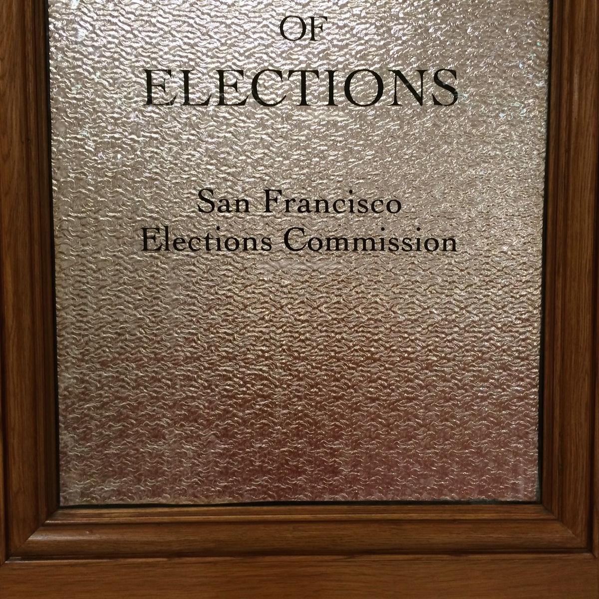 The San Francisco Elections Commission oversees all public elections in SF, and sets policies and is responsible for administration of the SF Dept of Elections.