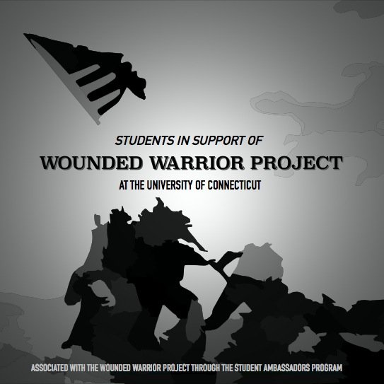 Students in Support of Wounded Warrior Project is a new club at UCONN for the Fall of 2014 associated with WWP through the Student Ambassadors Program.
