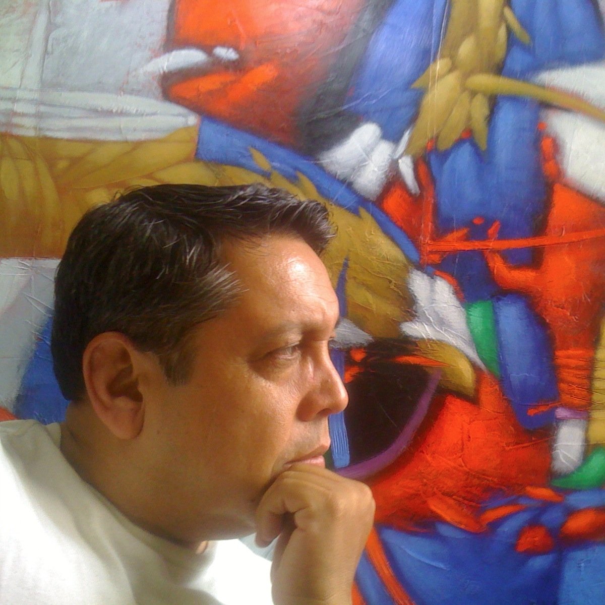 Artista Plastico , buscador incansable con una  necesidad de crear , equilibrar , balancear ,matizar colores y formas , el color es mi adiccion y lo disfruto
