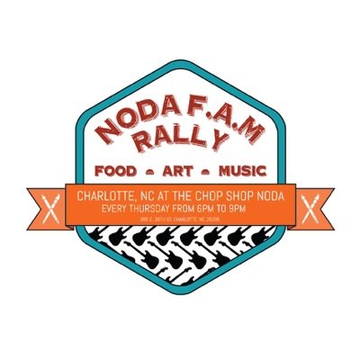 Food Trucks. Art. Music Thursdays at The Chop Shop in NoDa 6pm to 9pm Starting March 5th. #NoDaFAM