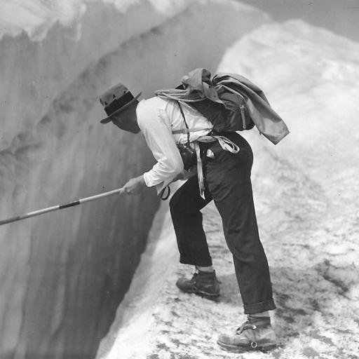 VintageAlpine's profile picture. Rare never before seen Pacific Northwest alpine photography by E. H. Pearson; a lifelong mountaineer who carried his large format camera everywhere.