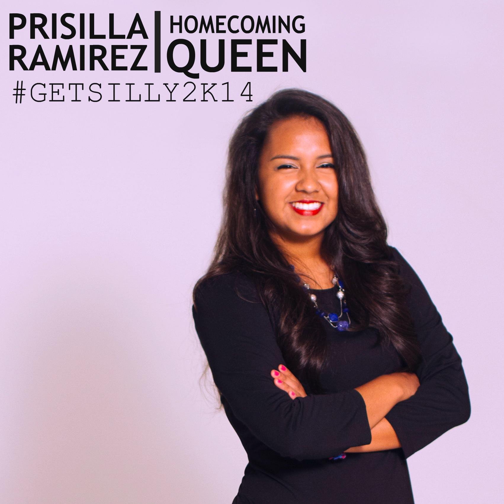 Vote Prisilla for MTSU 2014 Homecoming Queen on MyMT September 29 - October 2!!! #GetSilly2K14