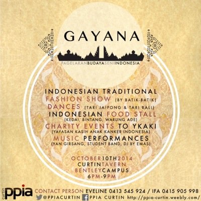 Akun resmi Perhimpunan Pelajar Indonesia Australia Curtin | Official account of Indonesian Students in Australia, Curtin