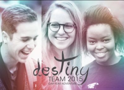 Destiny Team is a gap year program at the NCFChurch that aims to raise up and equip young future leaders in both church and society. 
Destiny Teamers will exper