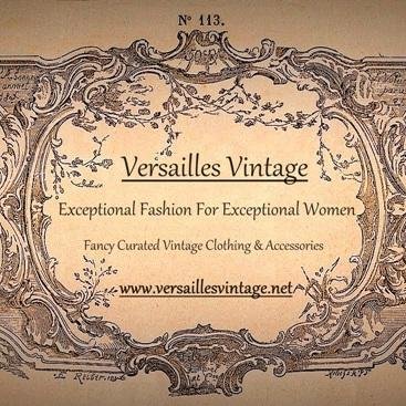 Fancy Curated Vintage & Designer Clothing. 
~Exceptional Fashion For Exceptional Women~